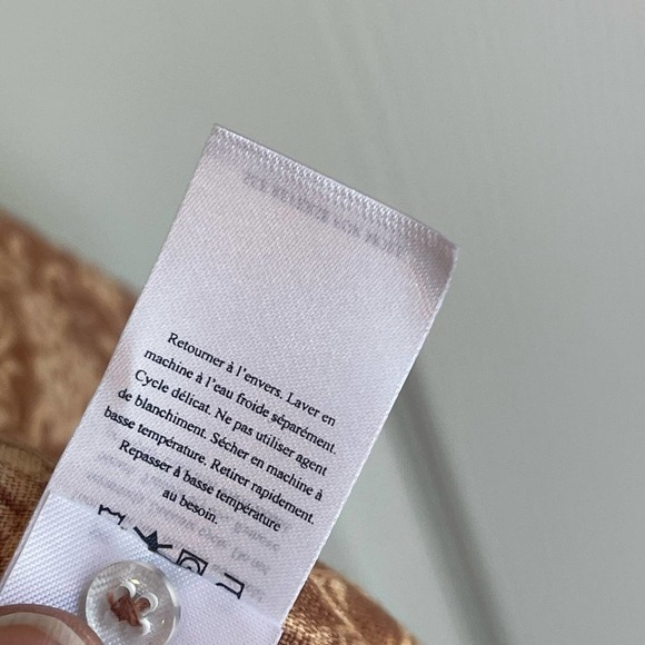 Faherty Ashley Linen Dress Bronze Riviera Floral Women's Size XS NWT - Picture 11 of 11